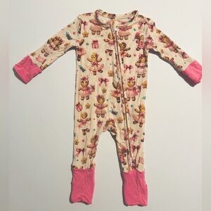 Posh Peanut Ginger Posh Printed Pajamas Size 0-3M